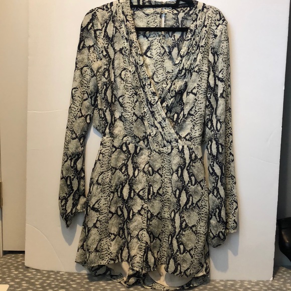 Ark& Co. snakeskin Romper - Picture 1 of 7